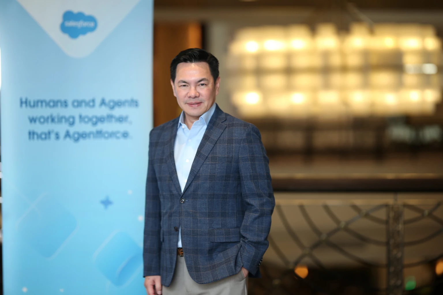 อภิสิทธิ์ คุปรัตน์ ผู้บริหารและกรรมการผู้จัดการประจำประเทศไทย Salesforce